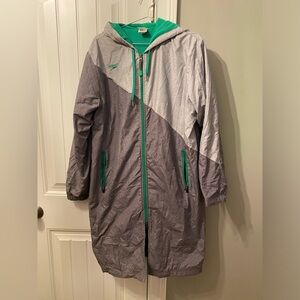 Speedo swim team fleece lined team parka